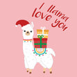 I Llama Love You Confetti-exploding Greetings Card