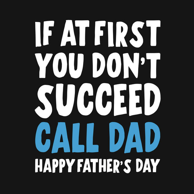 Call Dad Funny Father's Day Confetti-exploding Greetings Card