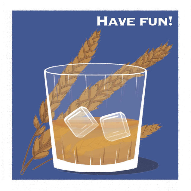 Have Fun! Glass Confetti-exploding Greetings Card