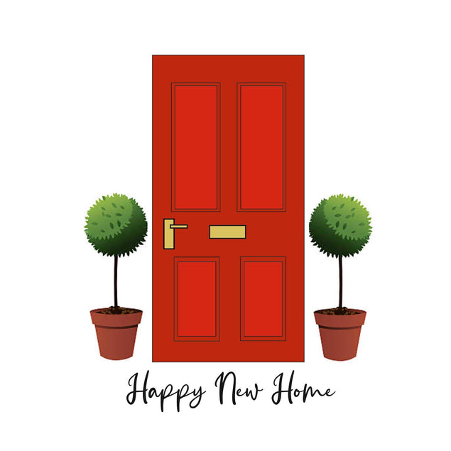 Happy New Home Confetti-exploding Greetings Card