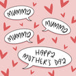 Mummy Mummy Mummy Confetti-exploding Greetings Card