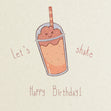 Let's Shake Happy Birthday Confetti-exploding Greetings Card