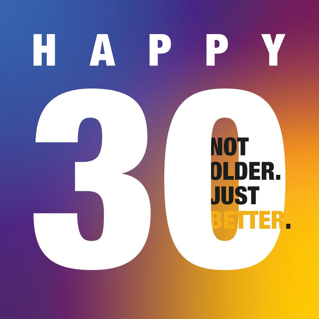 Not Older. Just Better. Confetti-exploding Greetings Card
