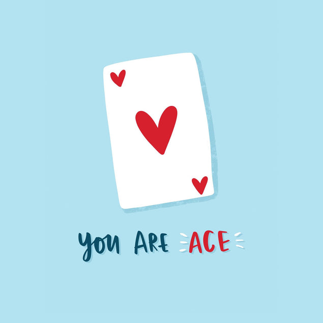 You Are Ace Confetti-exploding Greetings Card