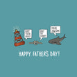 Funny Sailing Father's Day Confetti-exploding Greetings Card