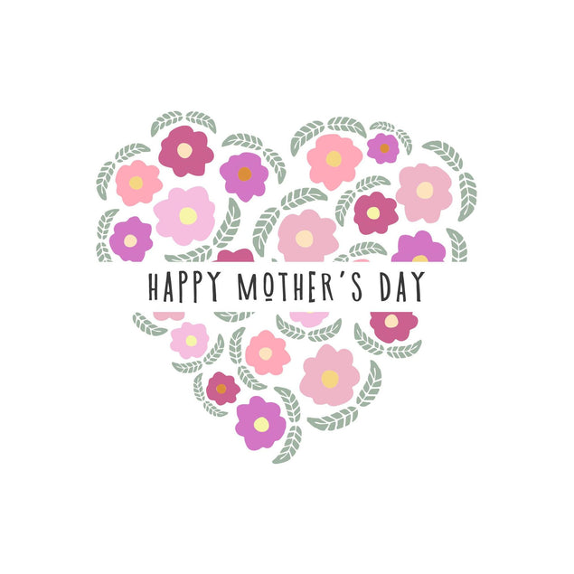 Happy Mother's Day Pink Heart Confetti-exploding Greetings Card