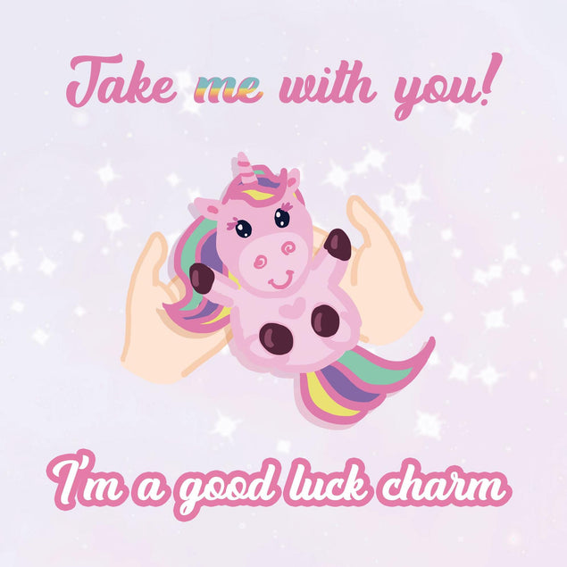 Good Luck Charm Confetti-exploding Greetings Card