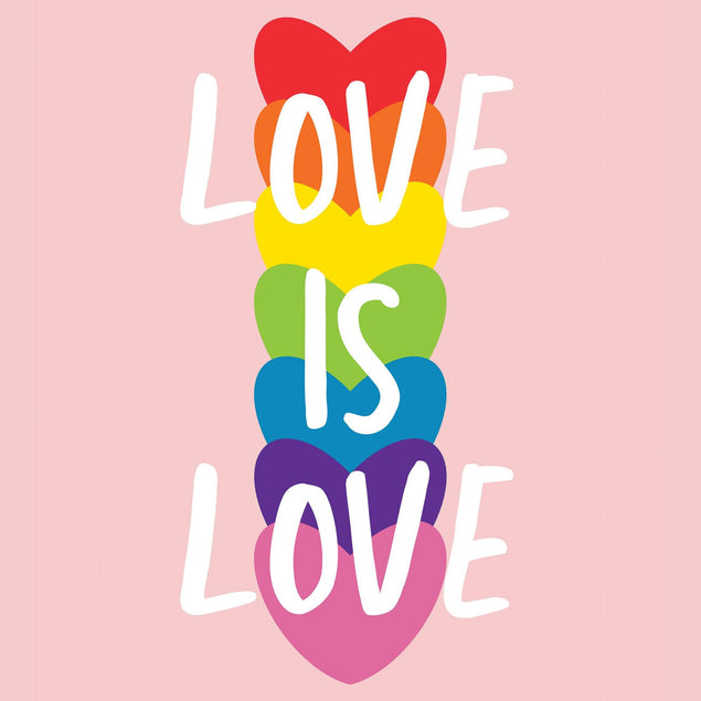 Love Is Love Confetti-exploding Greetings Card