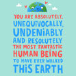 Fantastic Human Being Appreciation Confetti-exploding Greetings Card
