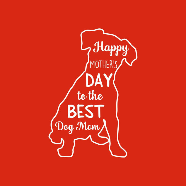 To The Best Dog Mom Confetti-exploding Greetings Card