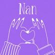 Nan Appreciation Love Confetti-exploding Greetings Card