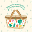 Ingredients For Picnic With You Confetti-exploding Greetings Card