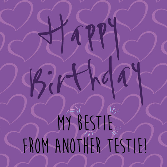 Funny Birthday For Your Bestie Confetti-exploding Greetings Card