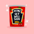 Heinz Tomato Soup Get Well Soon Confetti-exploding Greetings Card