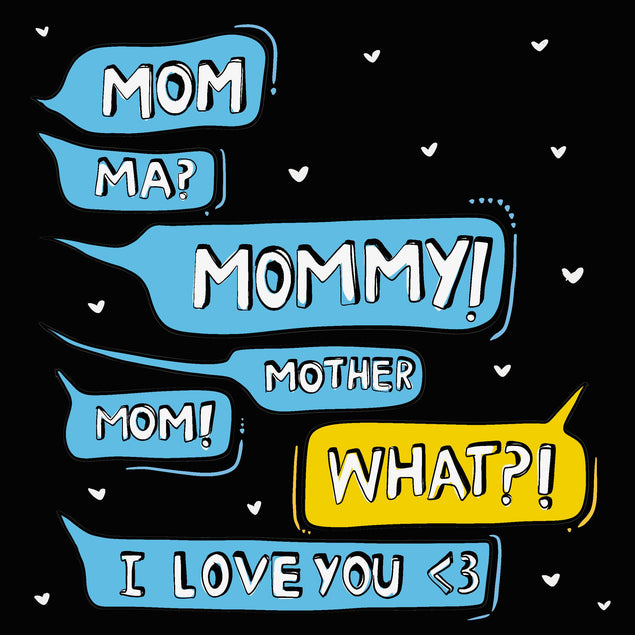 Happy Mother's Day Mom Mother Ma Confetti-exploding Greetings Card