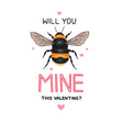 Will You Be Mine This Valentine? Confetti-exploding Greetings Card