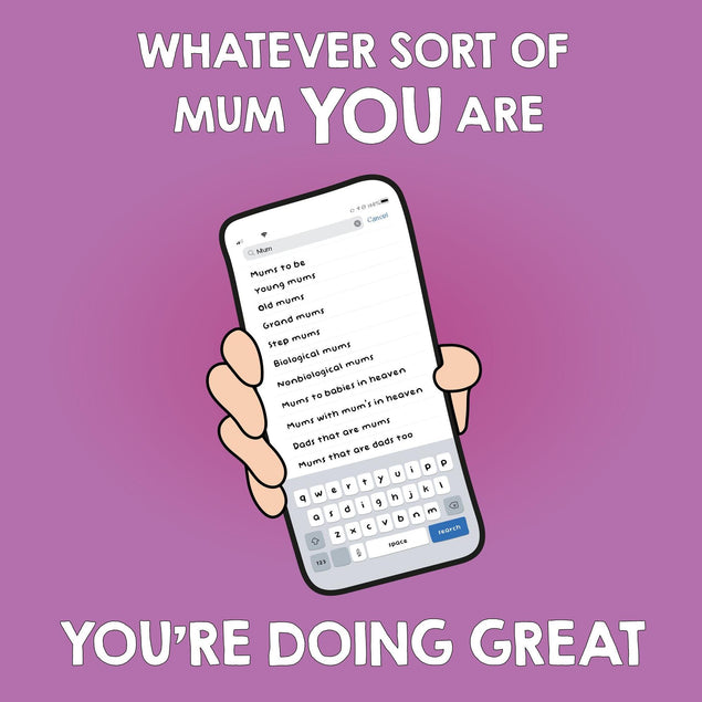 You Are Doing Great Mum Confetti-exploding Greetings Card