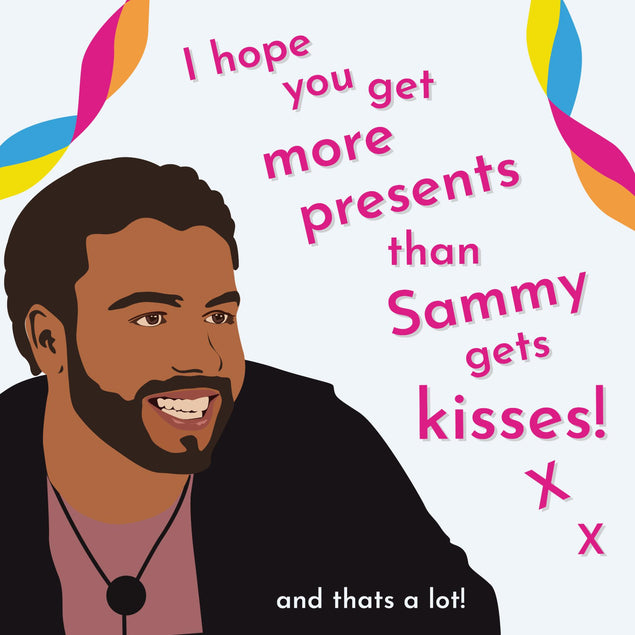 And That's A Lot Sammy Love Island Birthday Confetti-exploding Greetings Card