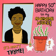 It's Party Thyme Happy Birthday Confetti-exploding Greetings Card