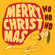 Ho-Ho-Ho Merry Christmas Confetti-exploding Greetings Card