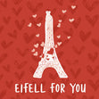 Eifell For You Valentine's Day Confetti-exploding Greetings Card