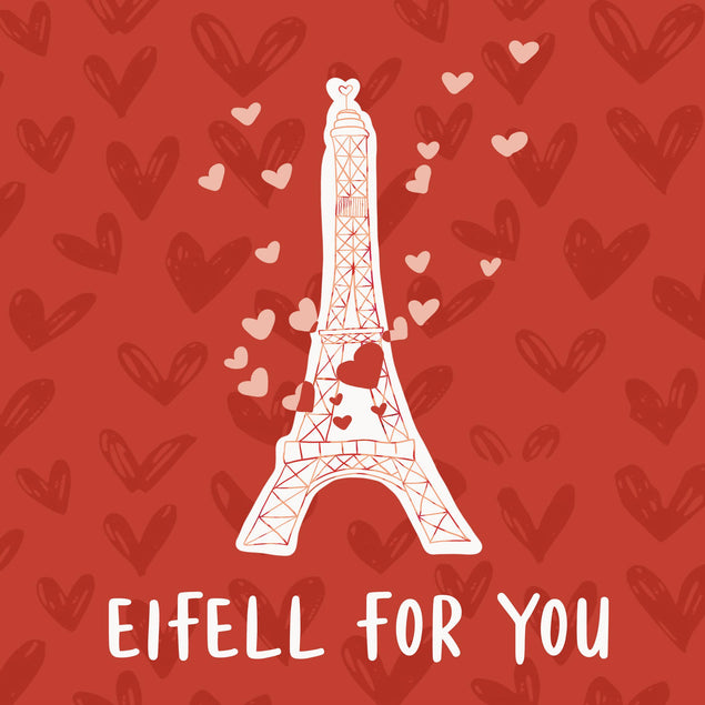 Eifell For You Valentine's Day Confetti-exploding Greetings Card