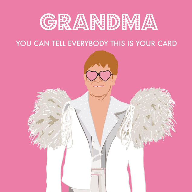 Grandma - This Is Your Confetti-exploding Greetings Card