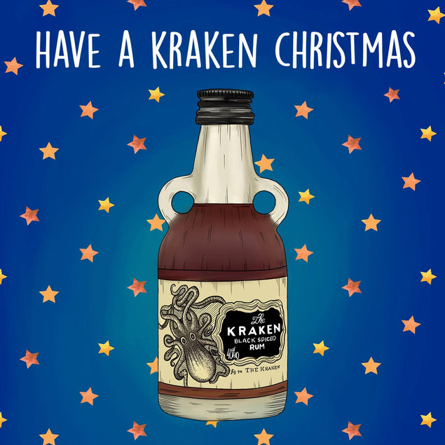 Have A Kraken Christmas Confetti-exploding Greetings Card