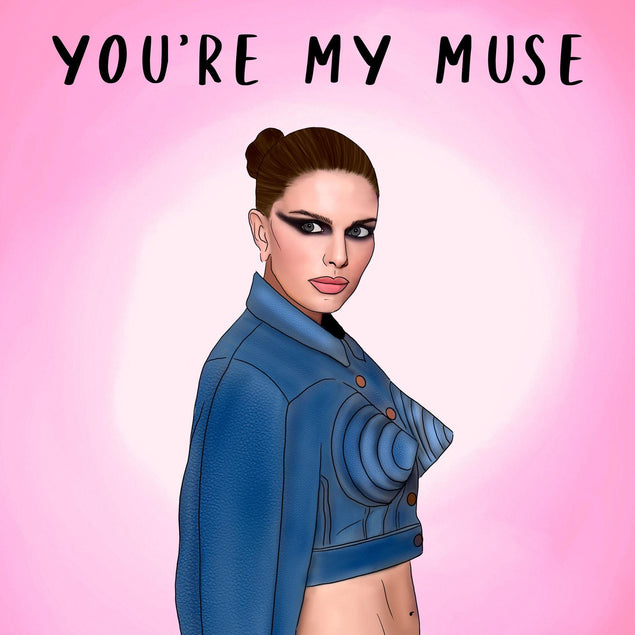 You're My Muse Confetti-exploding Greetings Card