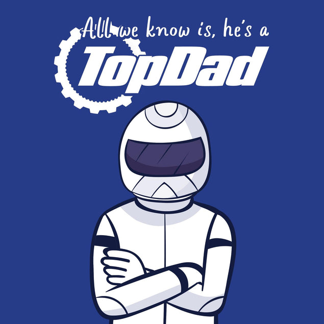 All We Know is, He's A Top Dad Confetti-exploding Greetings Card