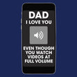 Full Volume Dad Father's Day Confetti-exploding Greetings Card