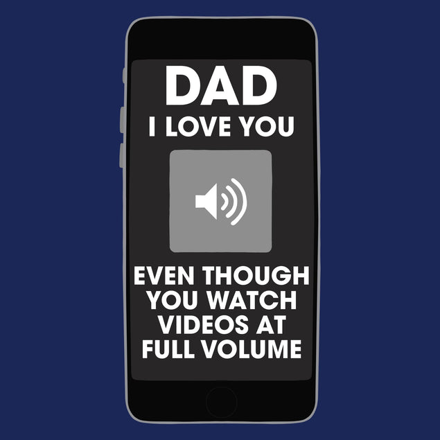 Full Volume Dad Father's Day Confetti-exploding Greetings Card