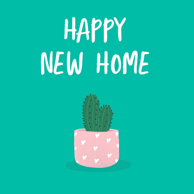 Happy New Home Confetti-exploding Greetings Card