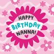 Happy Birthday Nanna Confetti-exploding Greetings Card