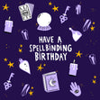 Spellbinding Magic Birthday Confetti-exploding Greetings Card