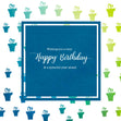 Happy Birthday Wishing Splendid Year Ahead Confetti-exploding Greetings Card
