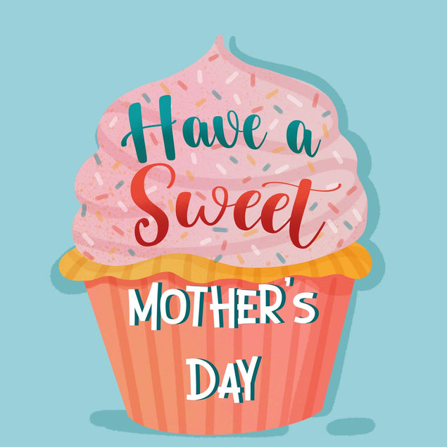 Cupcake Have A Sweet Mother's Day Confetti-exploding Greetings Card