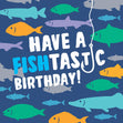 Have A Fishtastic Birthday Fish Species Confetti-exploding Greetings Card
