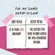 News Sticker Happy 35th Birthday Sister-In-Law Confetti-exploding Greetings Card