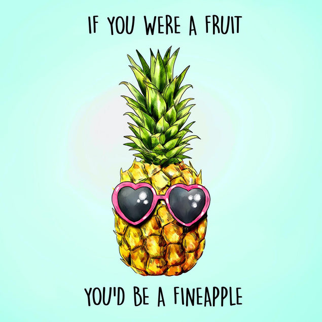 Fineapple Confetti-exploding Greetings Card