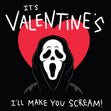 It's Valentine's I'll Make You Scream Confetti-exploding Greetings Card