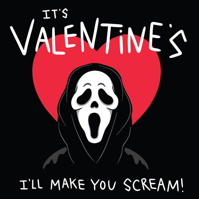 It's Valentine's I'll Make You Scream Confetti-exploding Greetings Card
