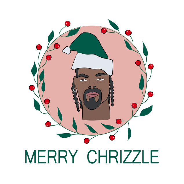 Merry Chrizzle Snoop Dogg Christmas Confetti-exploding Greetings Card