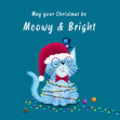 Meowy And Bright Christmas Confetti-exploding Greetings Card
