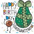 Guess What Inside Avocado Birthday Confetti-exploding Greetings Card