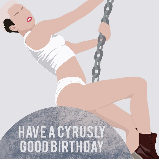 Cyrusly Birthday Confetti-exploding Greetings Card