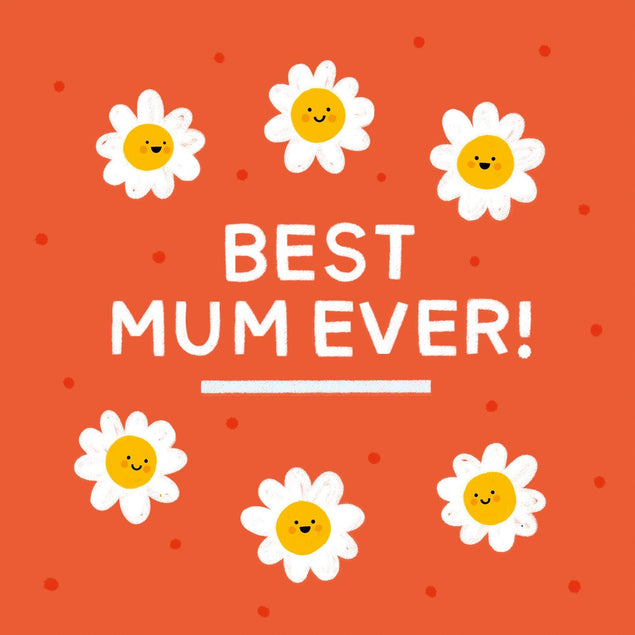 Best Mum Ever! Confetti-exploding Greetings Card