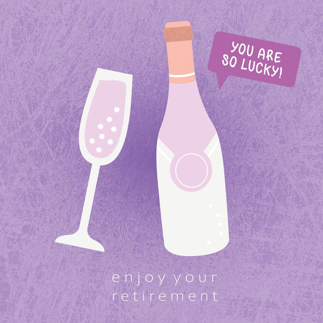 Enjoy Your Retirement Confetti-exploding Greetings Card