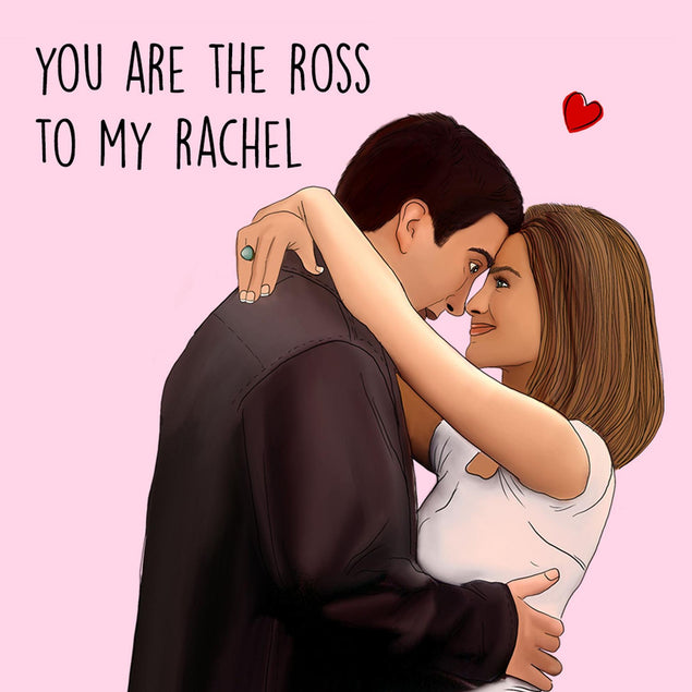 Ross to My Rachel Confetti-exploding Greetings Card