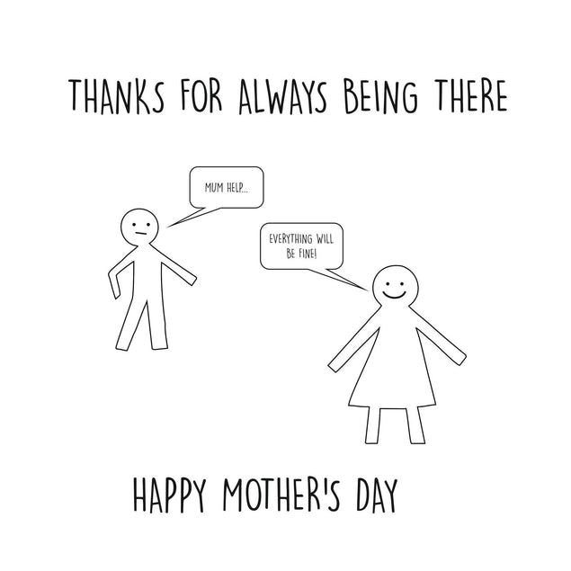 Thanks For Always Being There Confetti-exploding Greetings Card